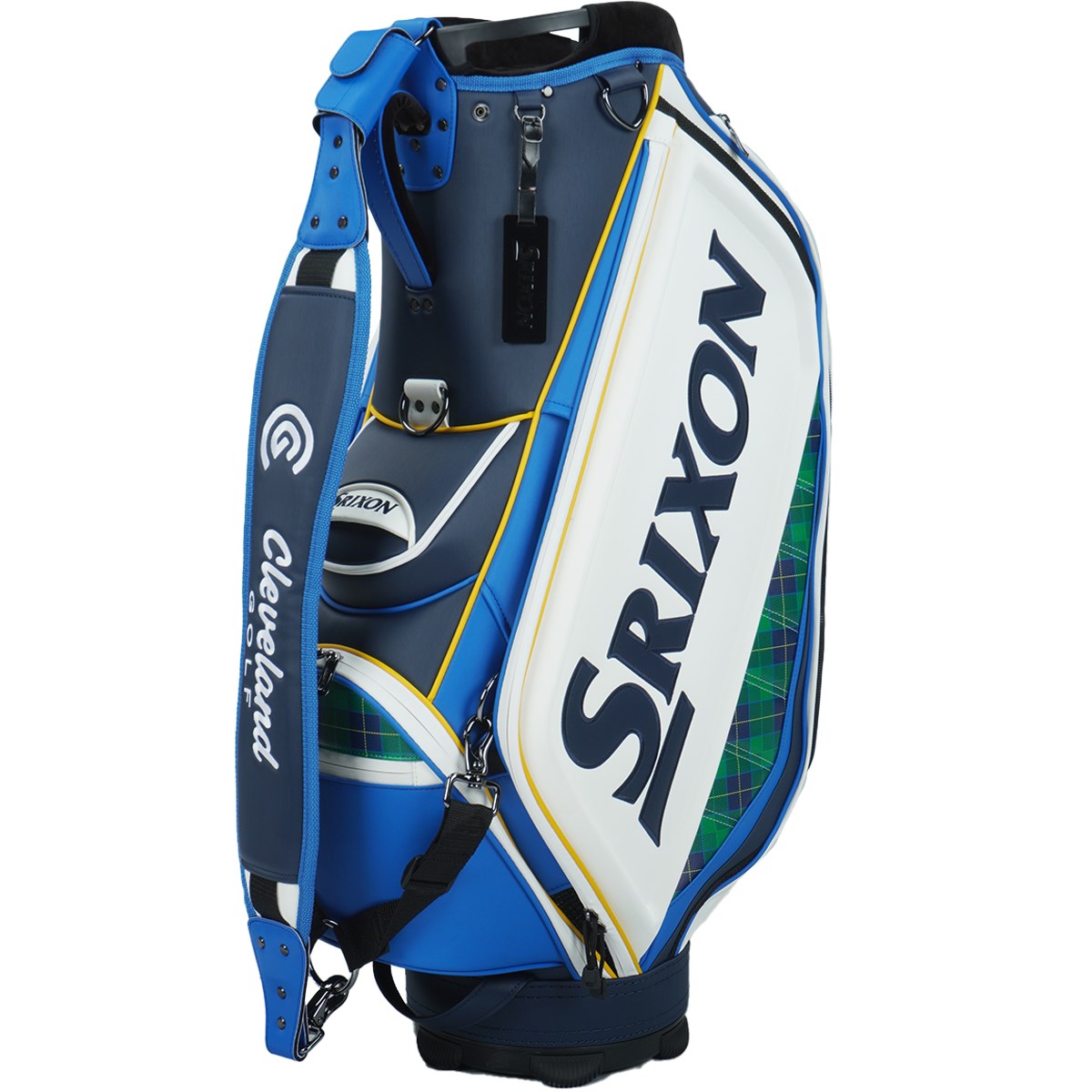 dショッピング |ダンロップ SRIXON キャディバッグ ネイビー／イエロー 