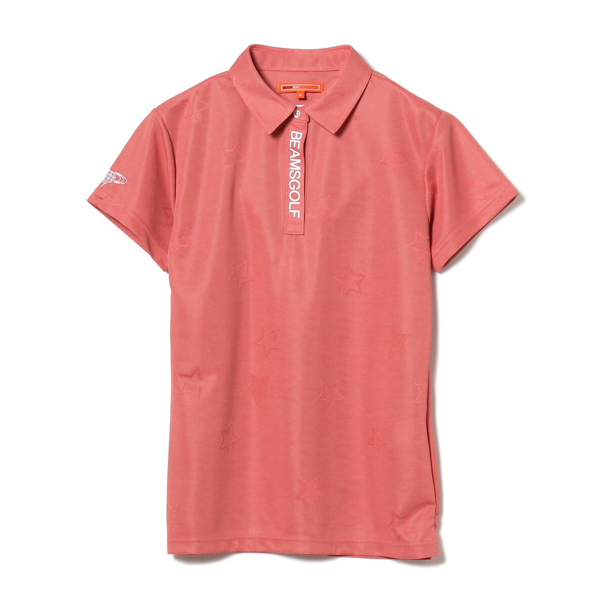 BEAMS GOLF ORANGE LABEL スター ジャカード ポロシャツ レディス(ポロシャツ)
