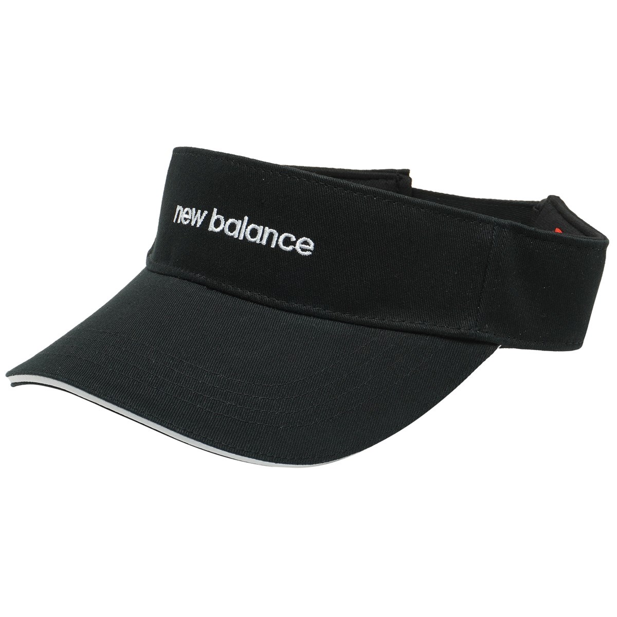 [2022年モデル] ニューバランス New Balance METRO サンバイザー ブラック ゴルフウェア 帽子