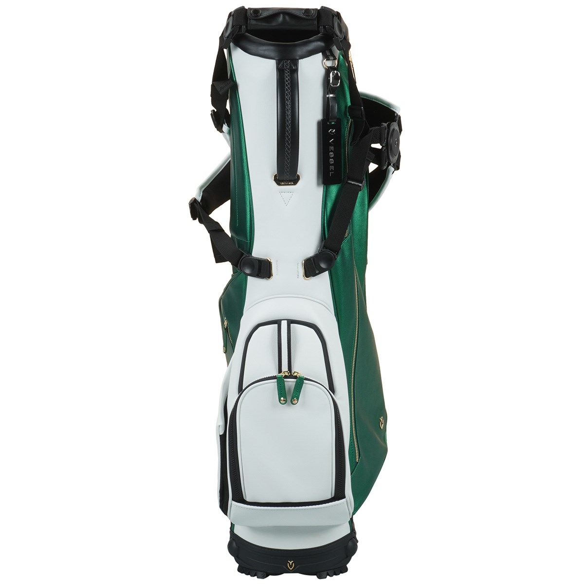 VESSEL ゴルフバッグ グリーン/ホワイト VESSEL ゴルフバッグ グリーン/ホワイト VESSEL ゴルフバッグ グリーン