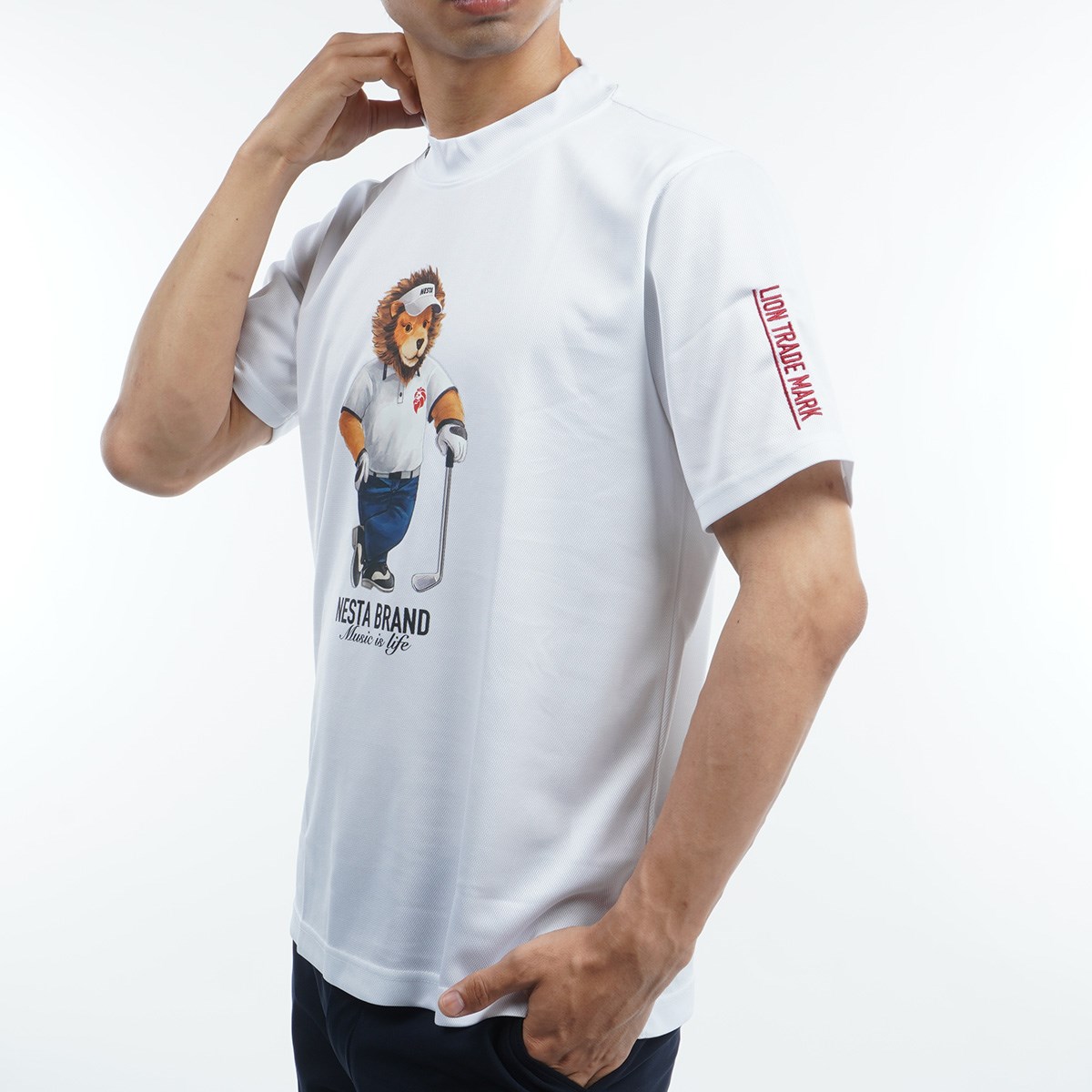 dショッピング |ネスタゴルフ NESTA GOLF DRY ライオンキャラ