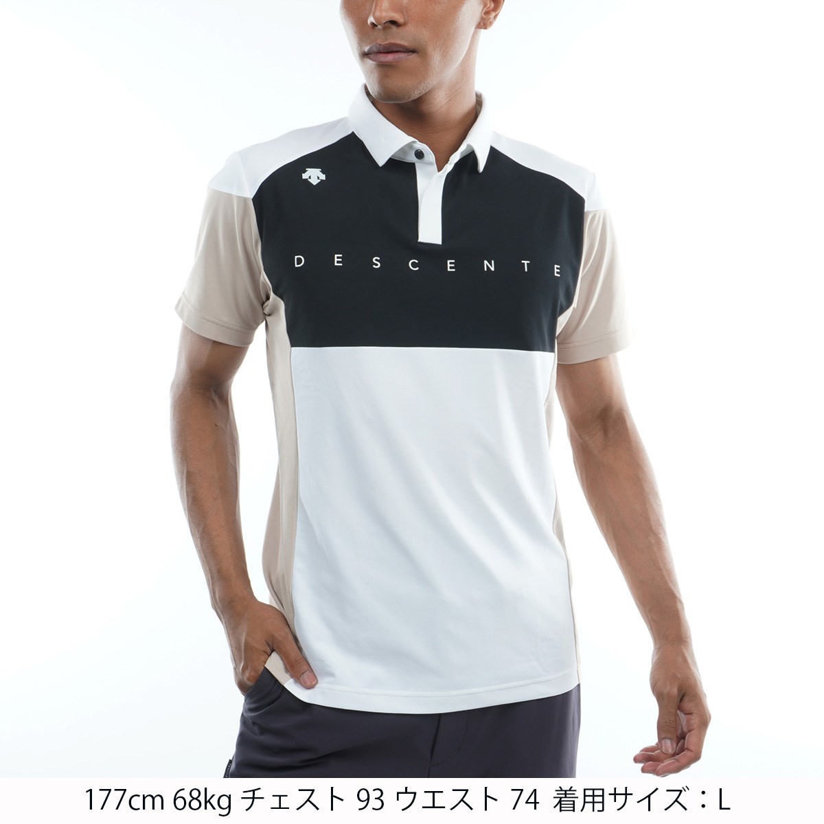 限定品】デサントゴルフ 万美コレクション ポロシャツ (DESCENTE) 空色 