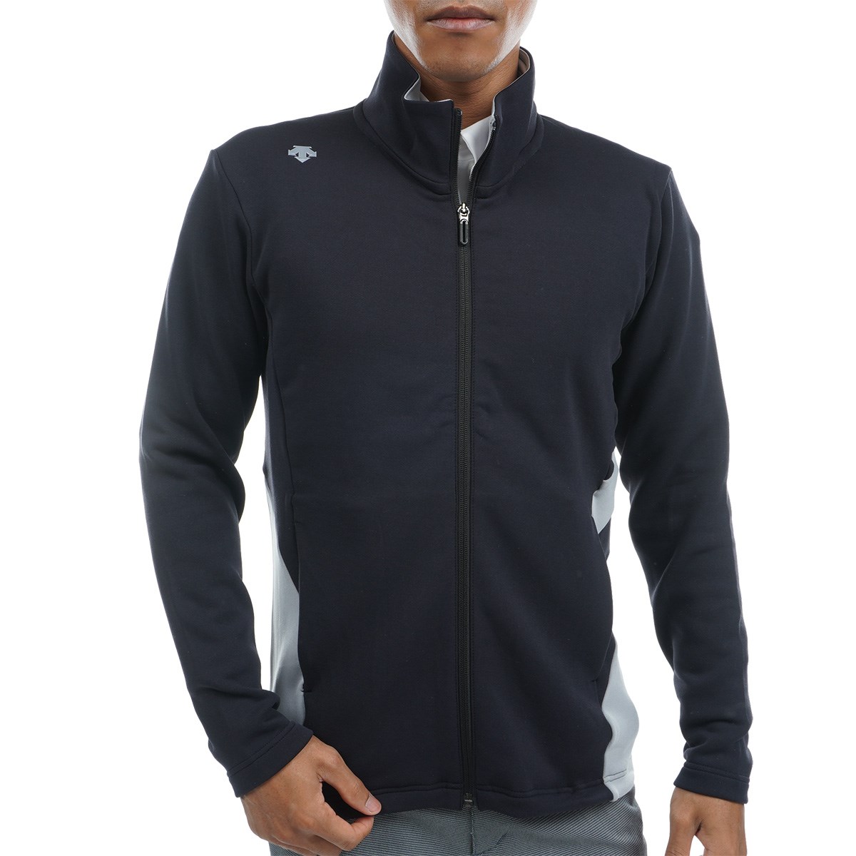 dショッピング |デサントゴルフ DESCENTE GOLF リサイクル防風裏起毛切り替え ストレッチ ジャケット XO グレー 00 |  カテゴリ：アウターの販売できる商品 | GDOゴルフショップ (0521005492154)|ドコモの通販サイト