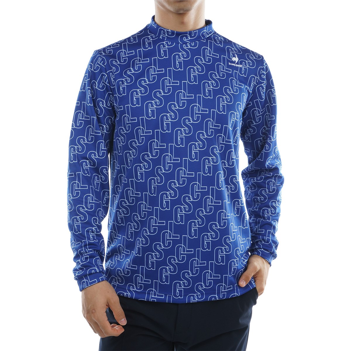 総柄タイポプリント モックネック長袖シャツ(長袖シャツ・ポロシャツ)|Le coq sportif GOLF(ルコックゴルフ) QGMUJB03の通販  - GDOゴルフショップ(0000675461)