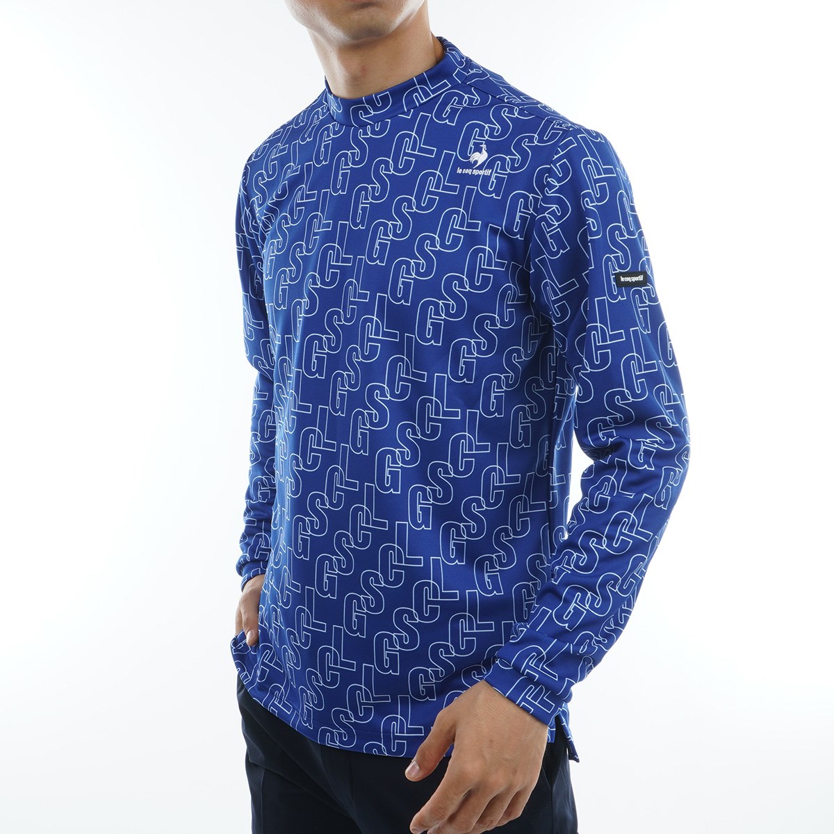 総柄タイポプリント モックネック長袖シャツ(長袖シャツ・ポロシャツ)|Le coq sportif GOLF(ルコックゴルフ) QGMUJB03の通販  - GDOゴルフショップ(0000675461)
