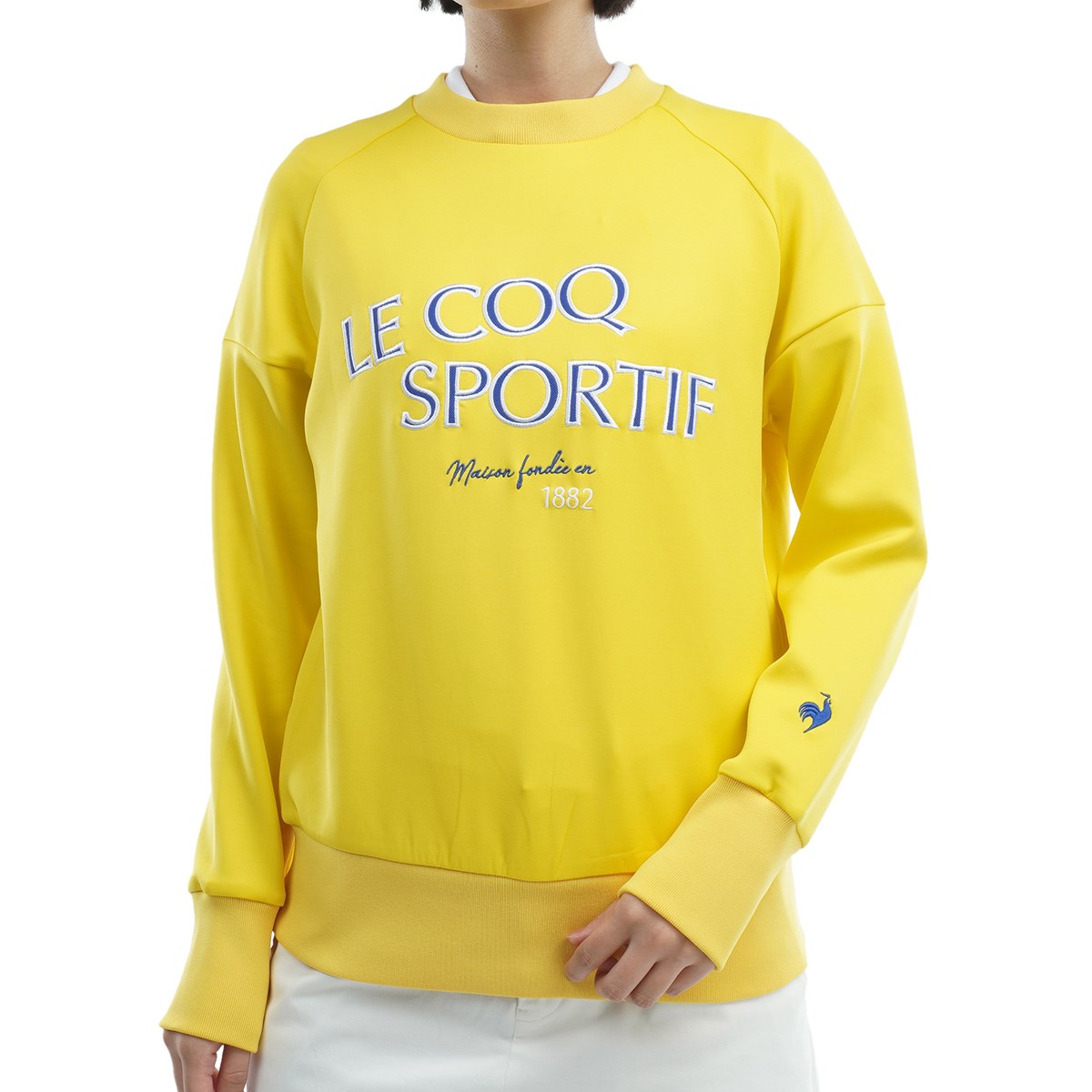 スフレタッチロゴ ストレッチプルオーバー レディス(中間着(セーター、トレーナー))|Le coq sportif GOLF(ルコックゴルフ)  QGWUJL50の通販 - GDOゴルフショップ(0000675585)