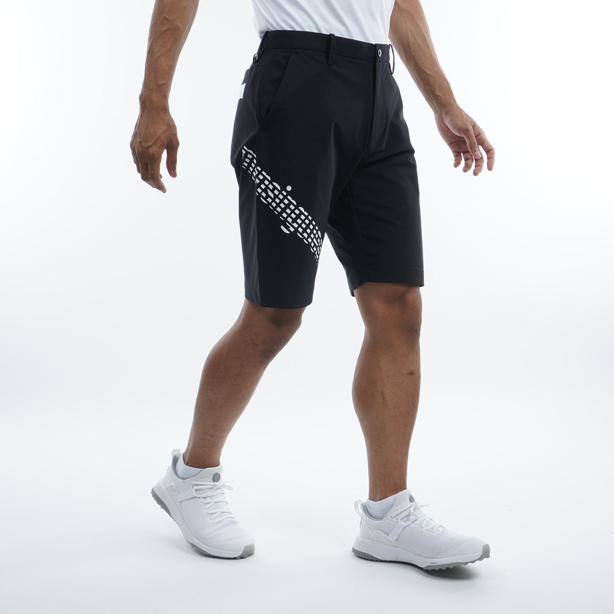 【極美品】Munsingwear ブラック はっ水ストレッチ　ハーフパンツ　9号 dショッピング |マンシングウェア Munsingwear ストレッチ SUNSCREEN