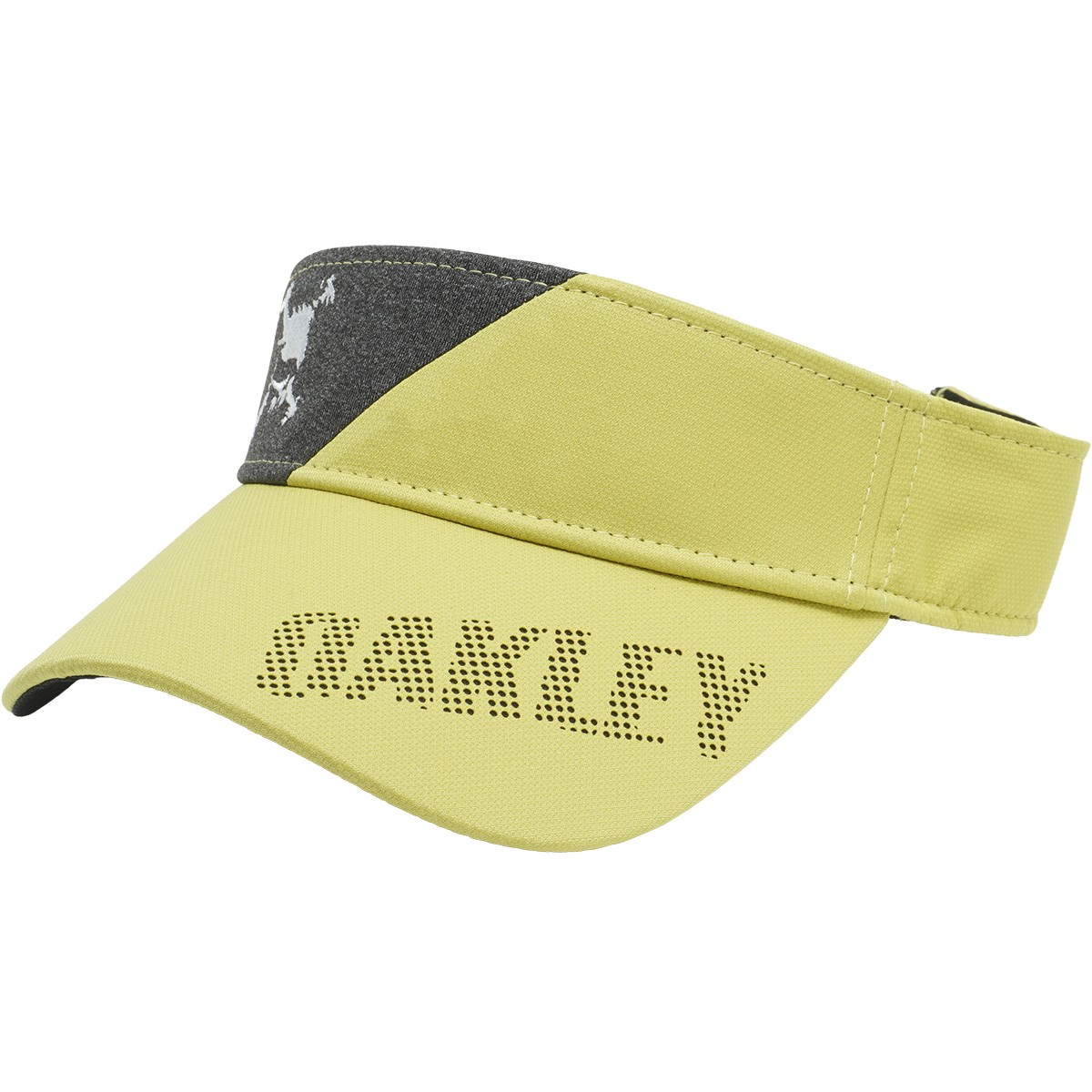 [2022年モデル] オークリー OAKLEY スカル 22.0 ハイブリッドサンバイザー ブラスイエロー 550 FOS901151 メンズ ゴルフウェア 帽子