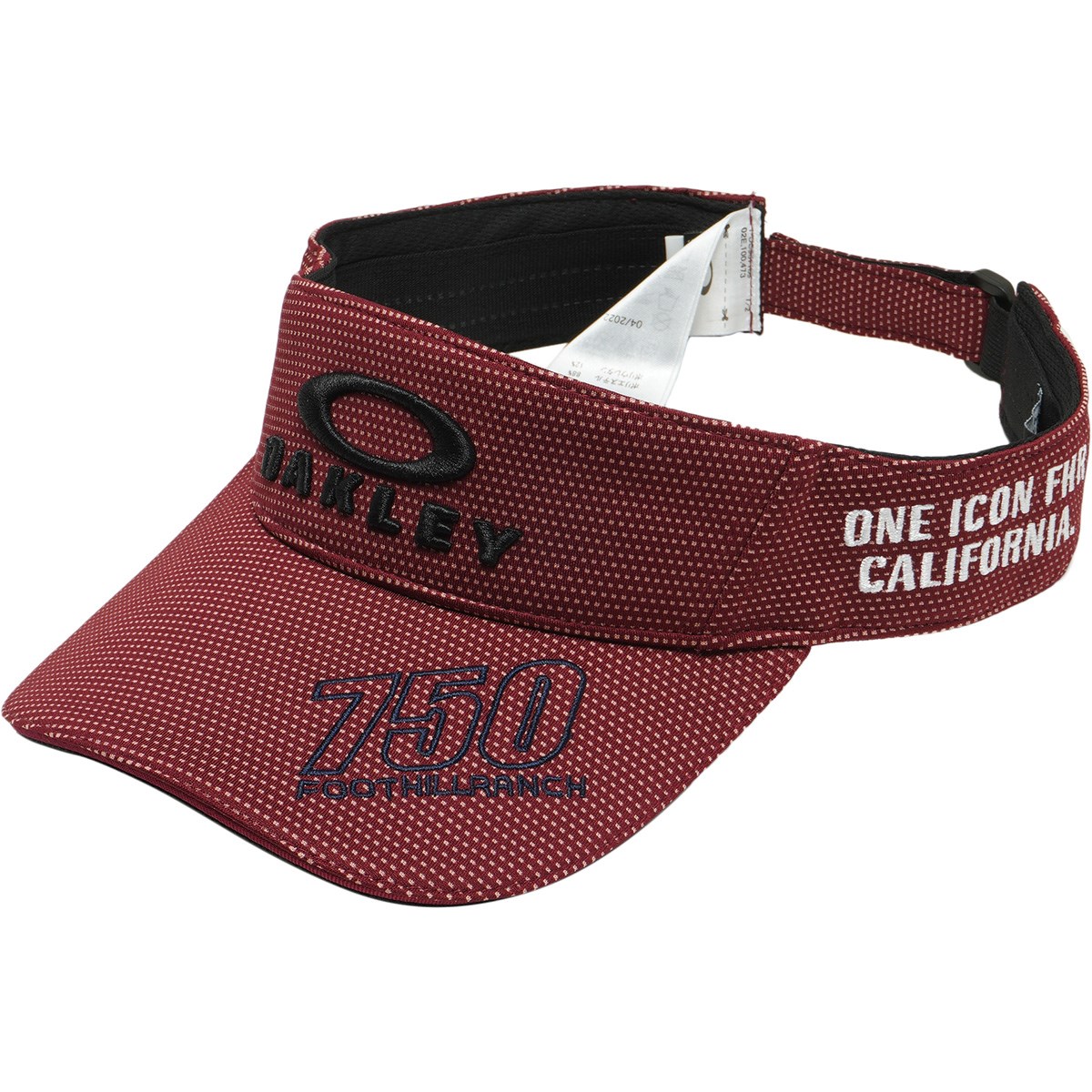 [2022年モデル] オークリー OAKLEY OAKLEY 22.0 フィットサンバイザー マルーン 473 FOS901159 メンズ ゴルフウェア 帽子