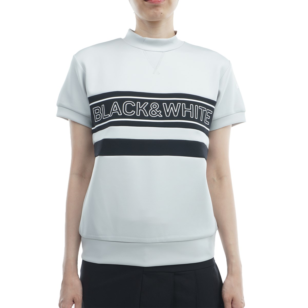 100％の保証 ブラック ホワイト Black White WHITE Line Marshmallow Stretch スカート レディス  fucoa.cl