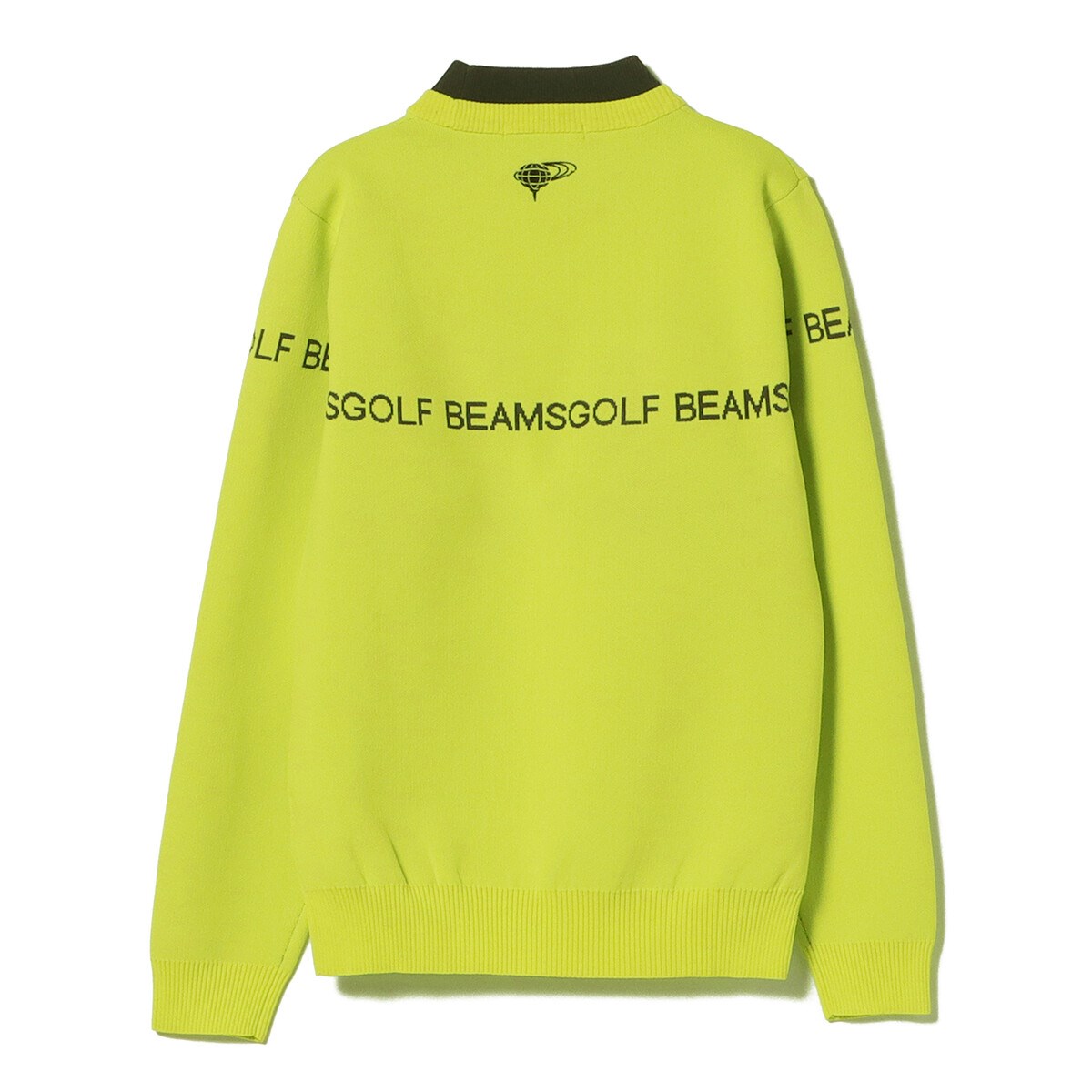 BEAMS GOLF ORANGE LABEL / レイヤーロゴ クルーネック セーター - homabayassembly.go.ke