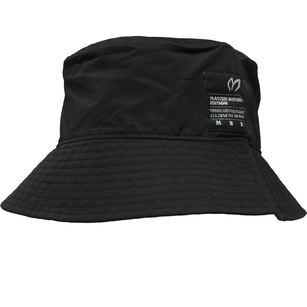 [2022年モデル] マスターバニーエディション MASTER BUNNY EDITION 撥水ポケッタブルハット ブラック 010 ゴルフウェア 帽子