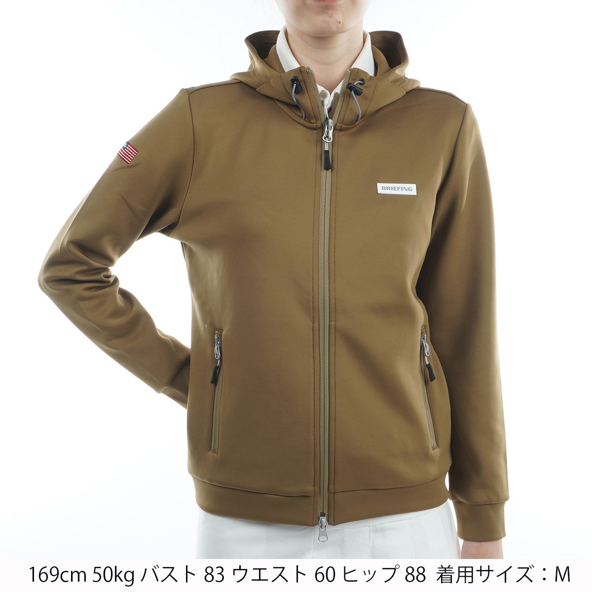 ブリーフィング パーカー 希少 サイズM