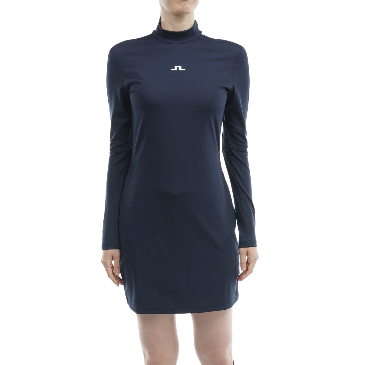J.リンドバーグ J.LINDEBERG ワンピース 38 ネイビー 098 レディス