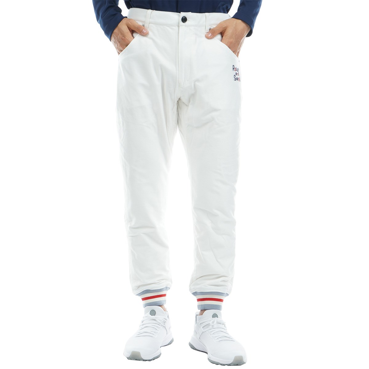 [2022年秋冬モデル] ラフ&スウェル BOLT パンツ ホワイト メンズ ゴルフウェア