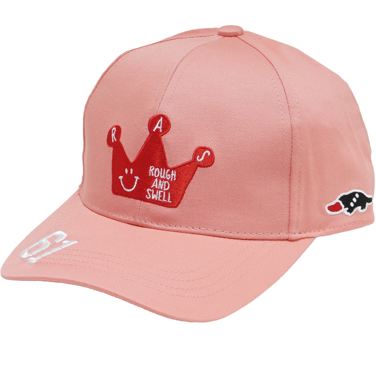 [2022年モデル] ラフ&スウェル CROWN B.B キャップ ピンク レディース ゴルフウェア 帽子