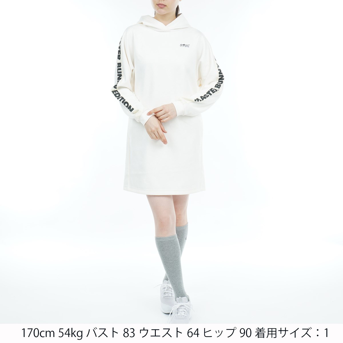 MASTER BUNNY EDITION ワンピース ホワイト サイズ1 MASTER BUNNY EDITION ワンピース ホワイト サイズ1