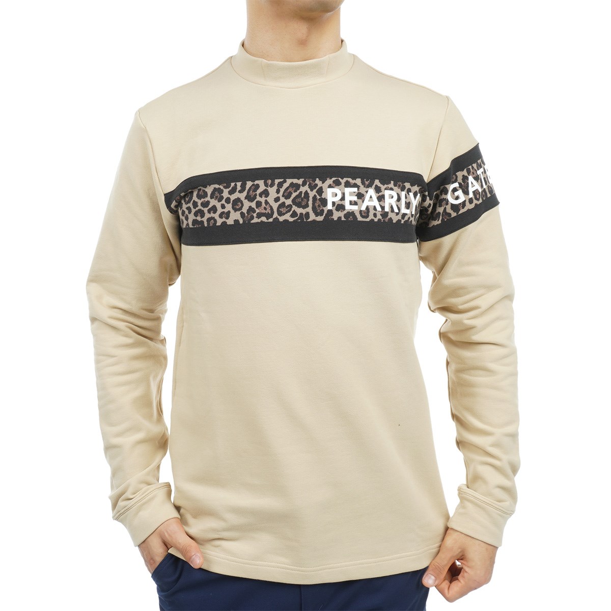 パーリーゲイツ 人気モックネック ストレッチシャツ サイズ➄ ゴルフ