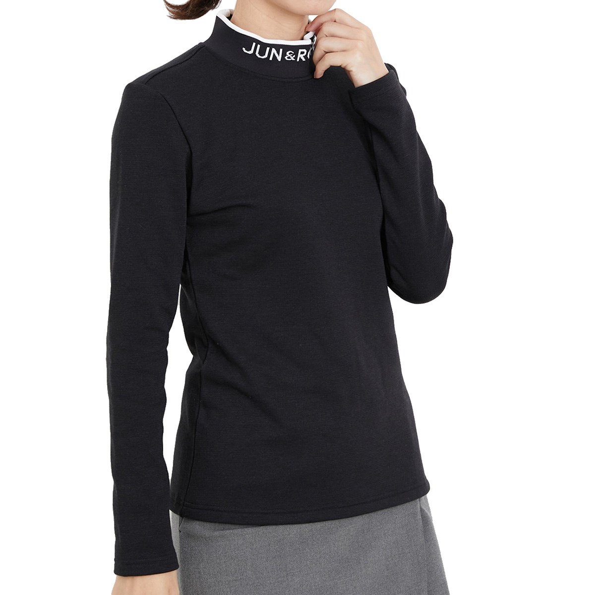 JUN&ROPE ブラック セーター L サイズ：L JUN&ROPE ジュン アンド ロペ