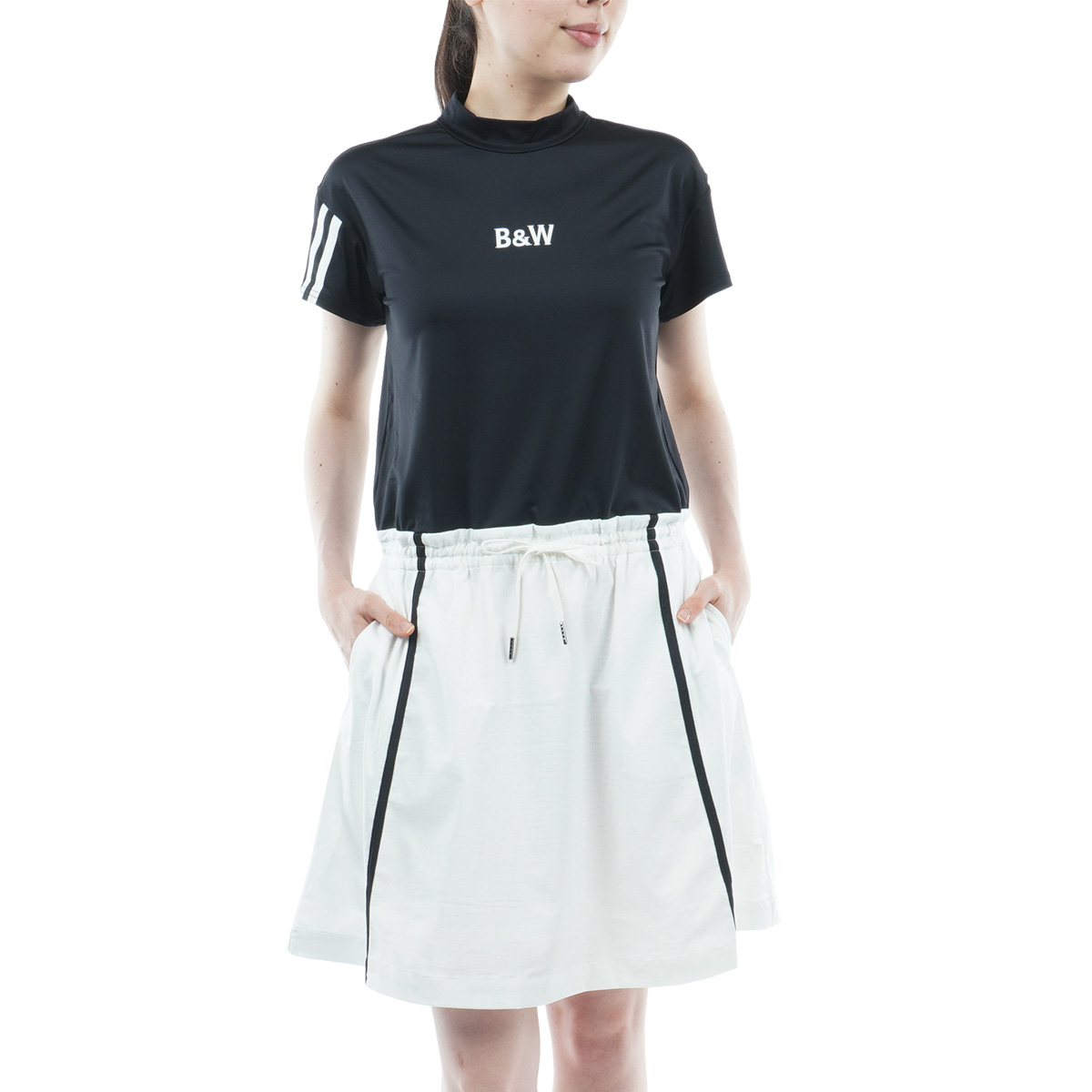 Black White ゴルフウェア ワンピース - www.linea2interni.com