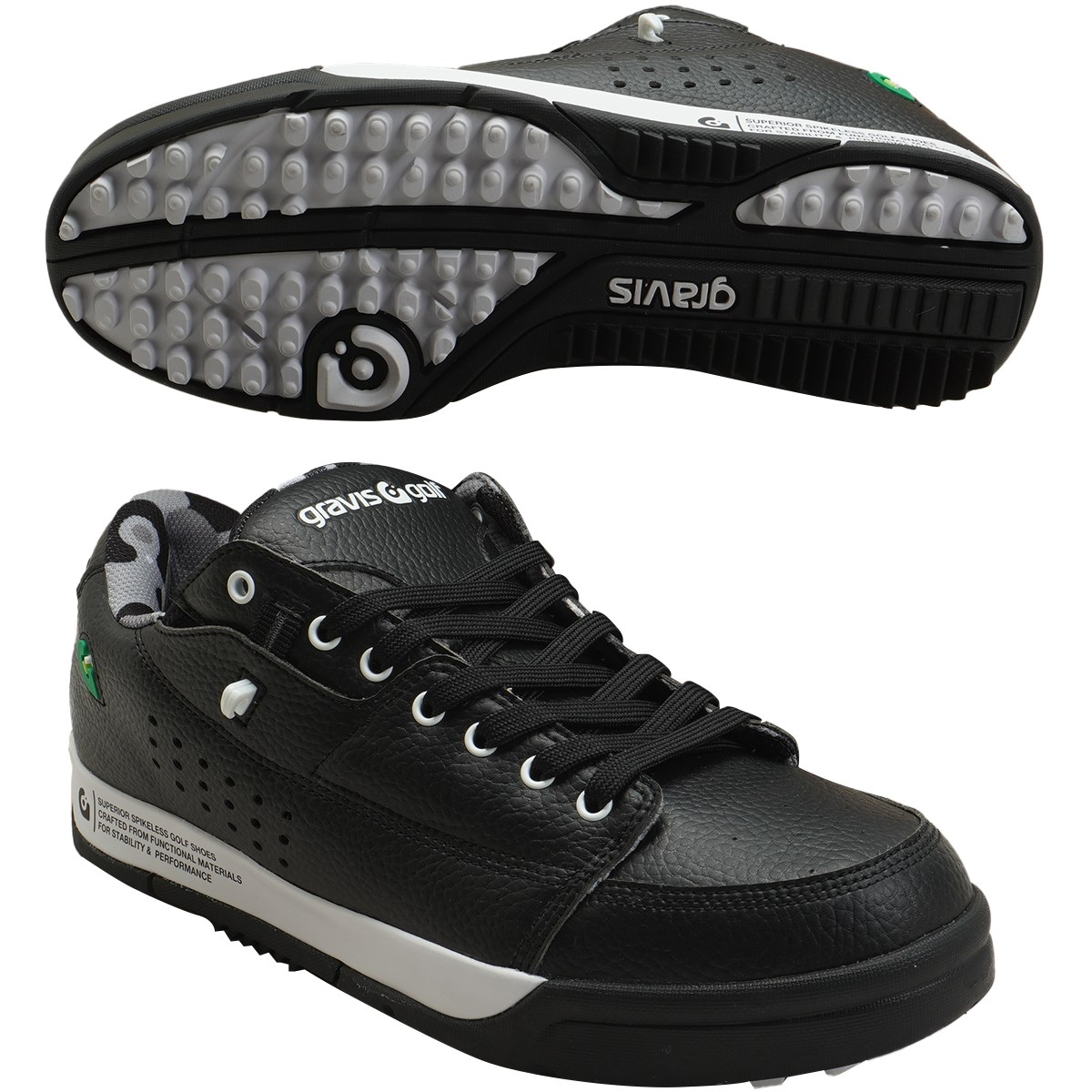 dショッピング |グラビスゴルフ gravis golf シューレース ローカット