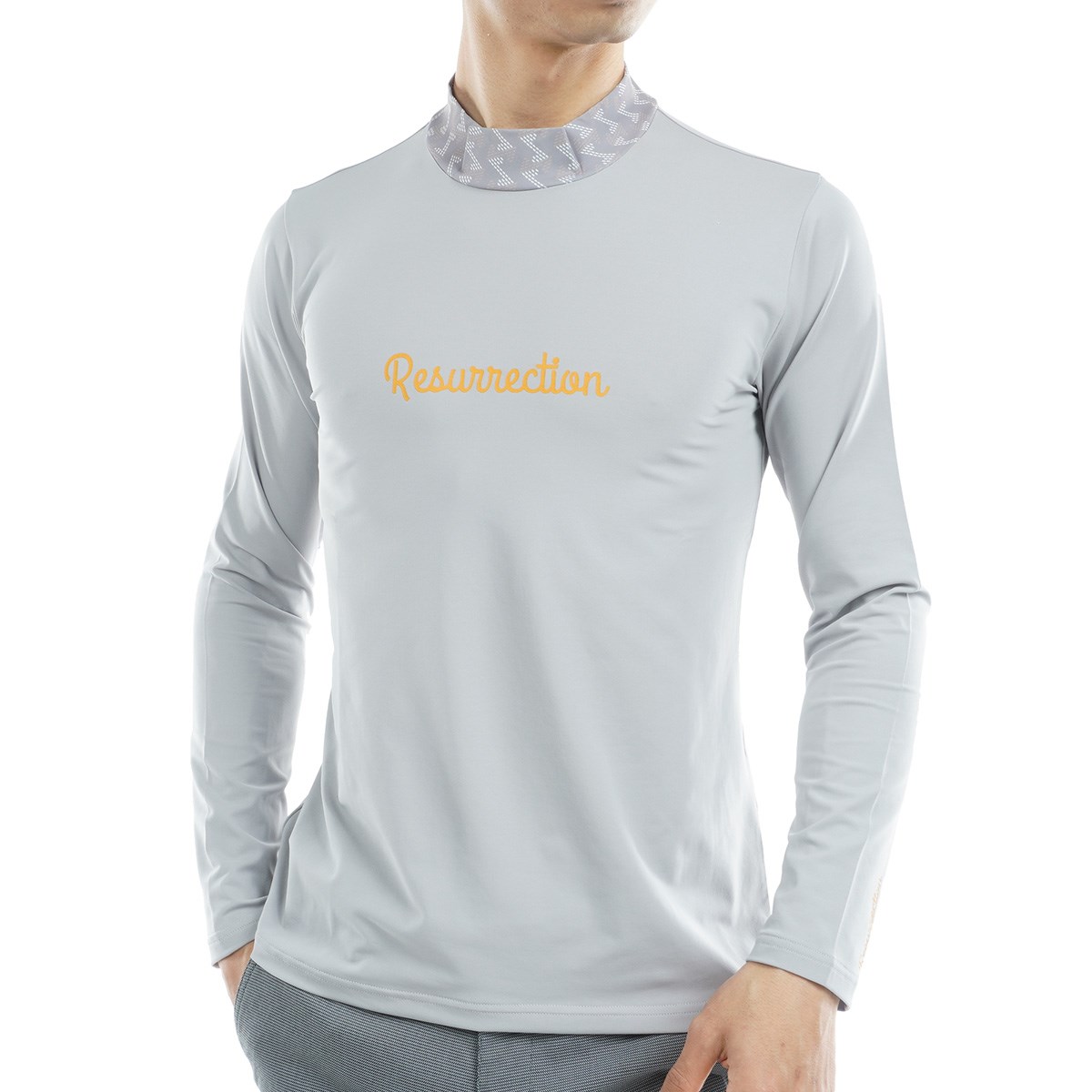 Resurrection ゴルフモックネックシャツ XL ホワイト