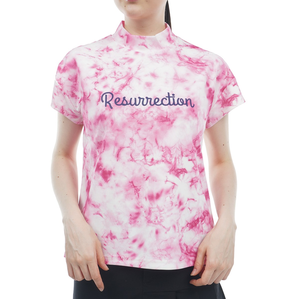 Resurrection タイダイ モックネック半袖シャツ M ④ 【公式通販】