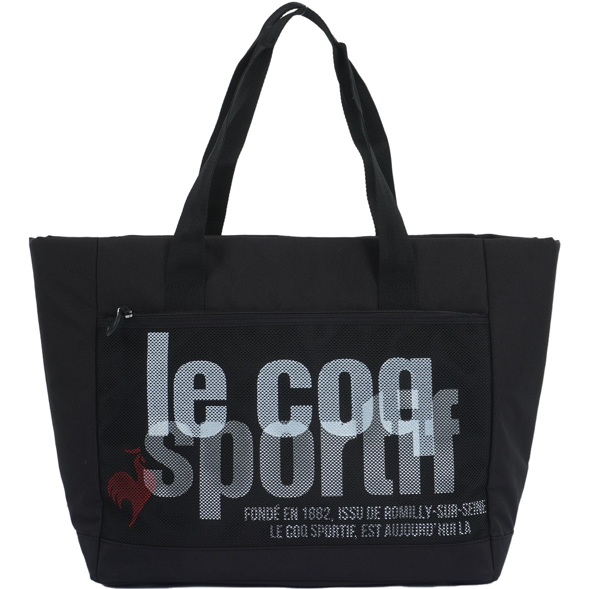 [2023年モデル] ルコックゴルフ Le coq sportif GOLF グラフィックデザイン トート型ボストンバッグ ブラック 00 メンズ
