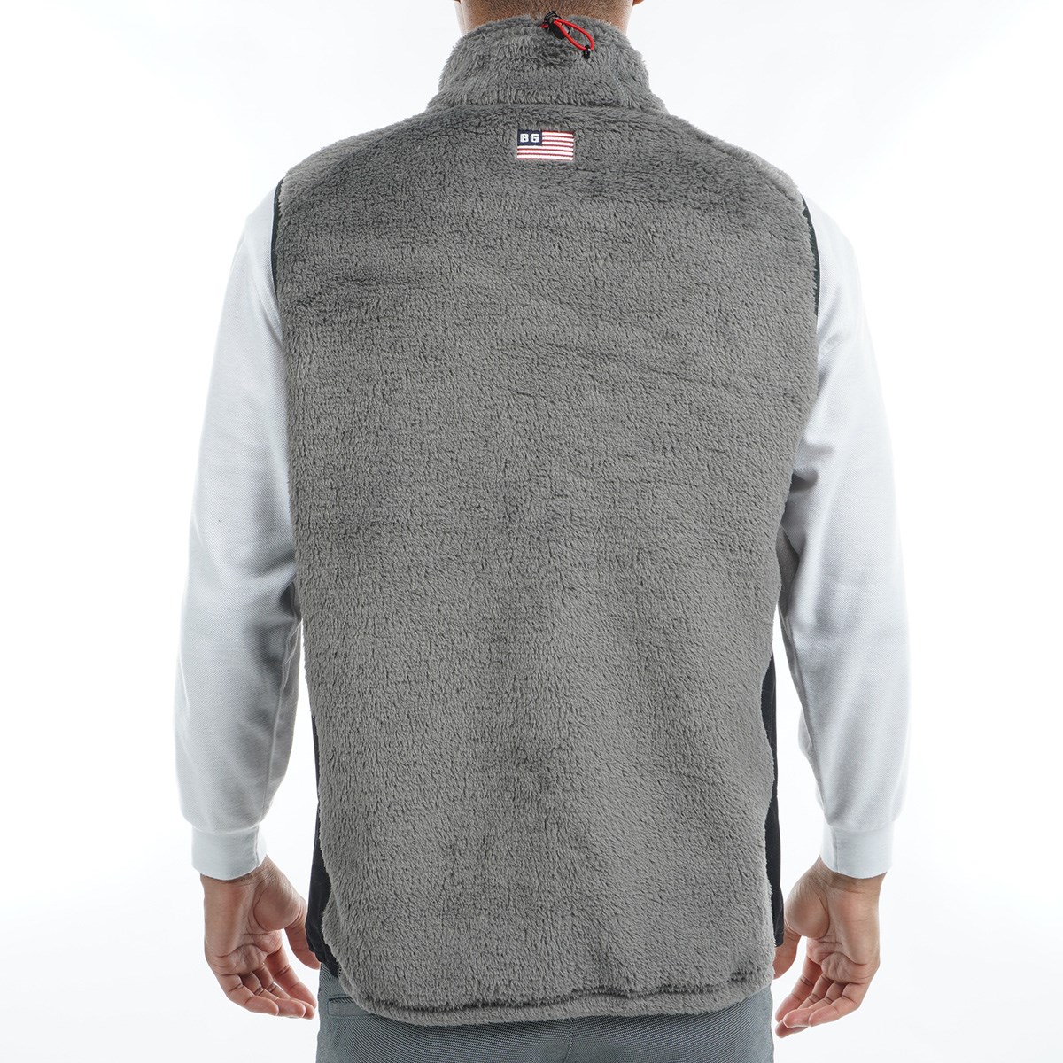 ブリーフィング　ポーラテック　ボア　フリース　ベスト　S BRIEFING（ブリーフィング）POLARTECポーラテックボアフリーススタンド