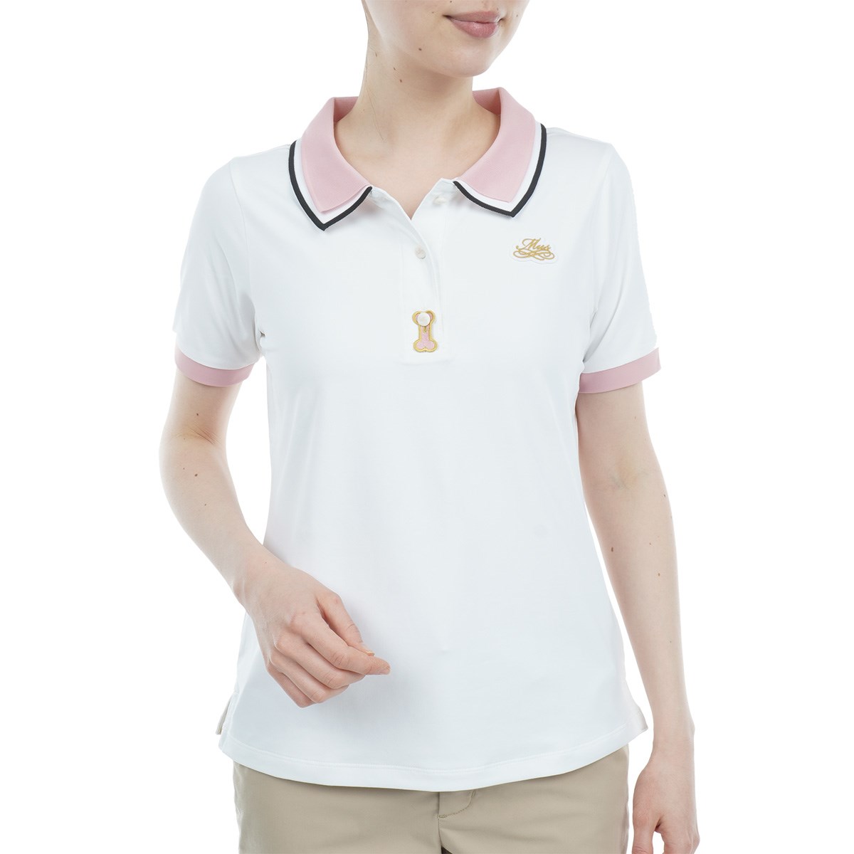 未着用】 MU SPORTS レディース 半袖 ポロシャツ 40
