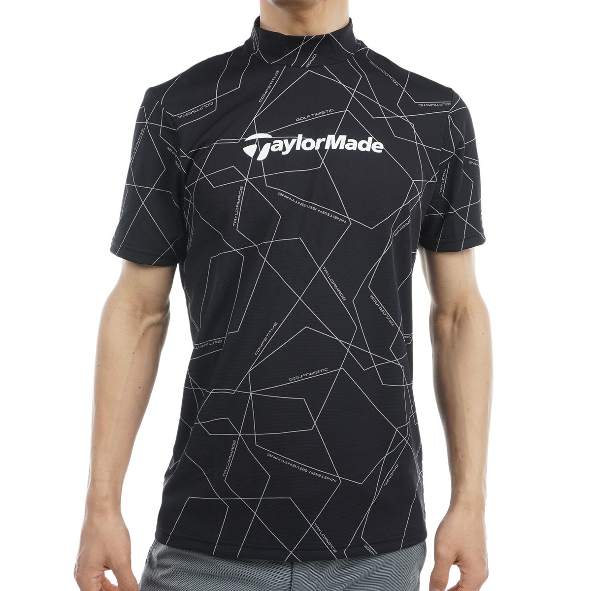 テーラーメイド ゴルフウェア 半袖モックネックシャツ T-ICE Lサイズ