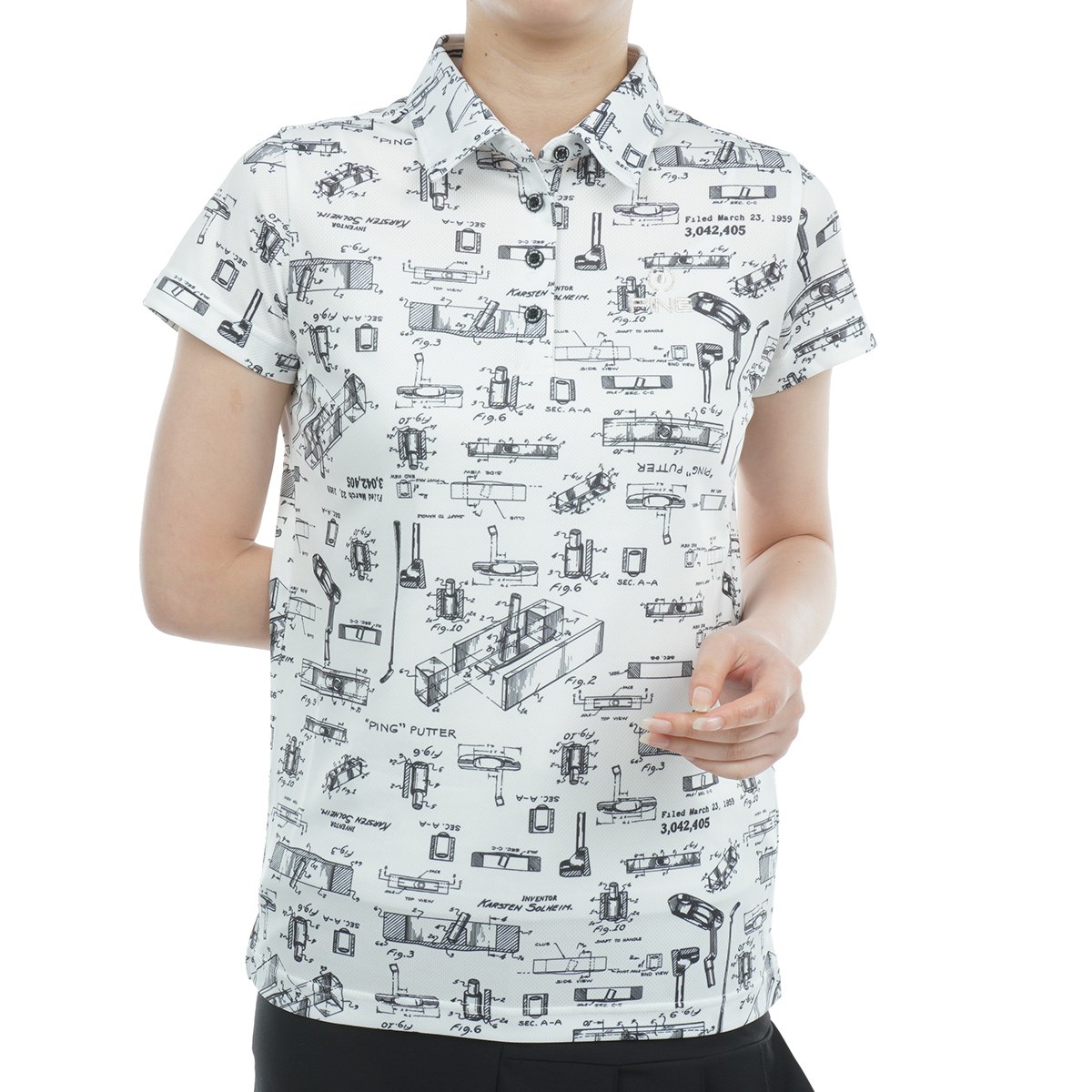 [70%OFF ݌Ɍ̂i] s PING ⊴ z BPp^[N[RA |Vc zCg 030 fB[X