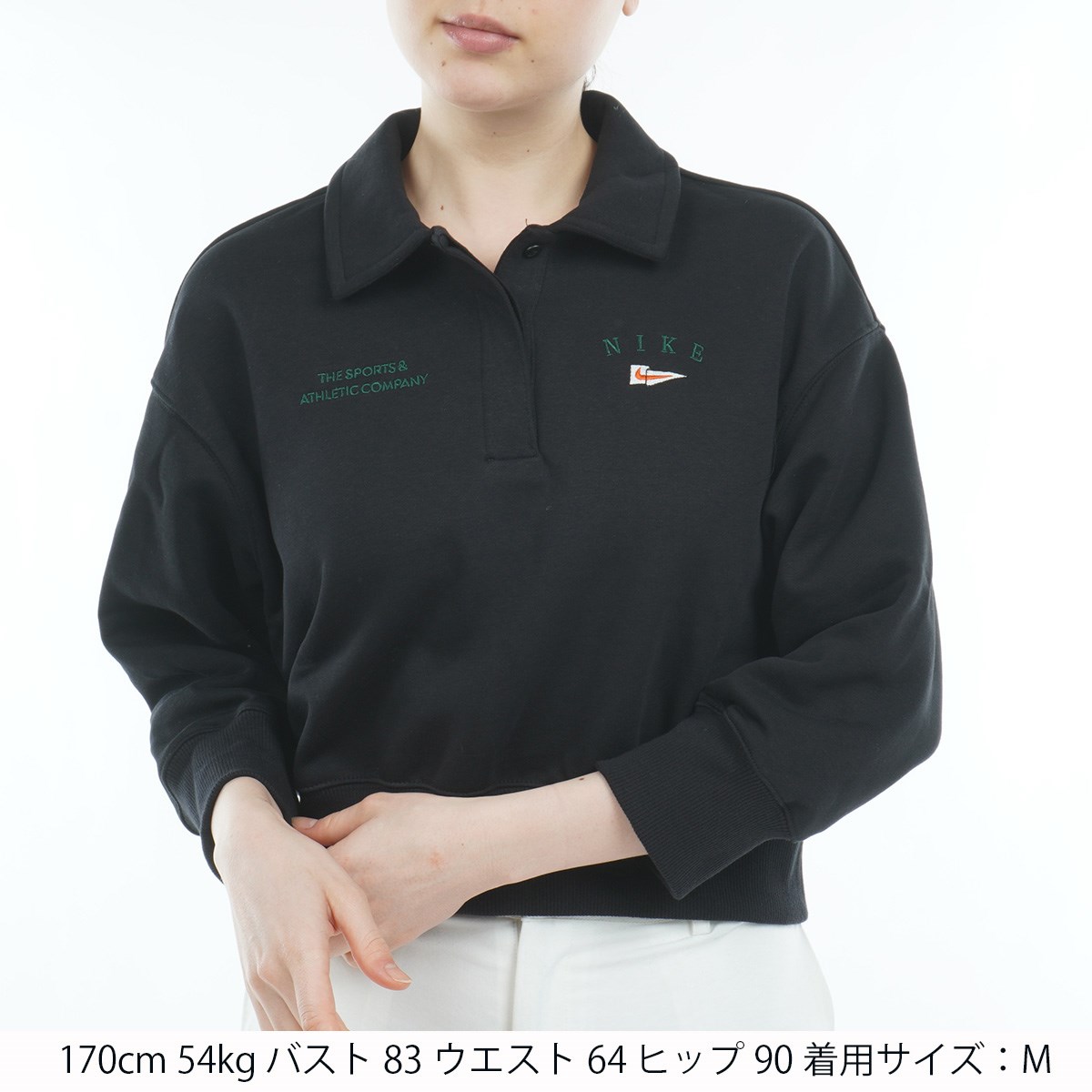 dショッピング |ナイキ NIKE NSW NCPS クロップフリース 3Q 長袖