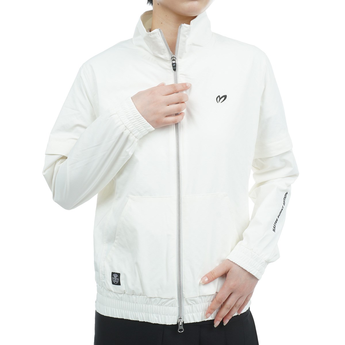 MASTER BUNNY EDITION ホワイト ジャケットウィンドブレーカー MASTER