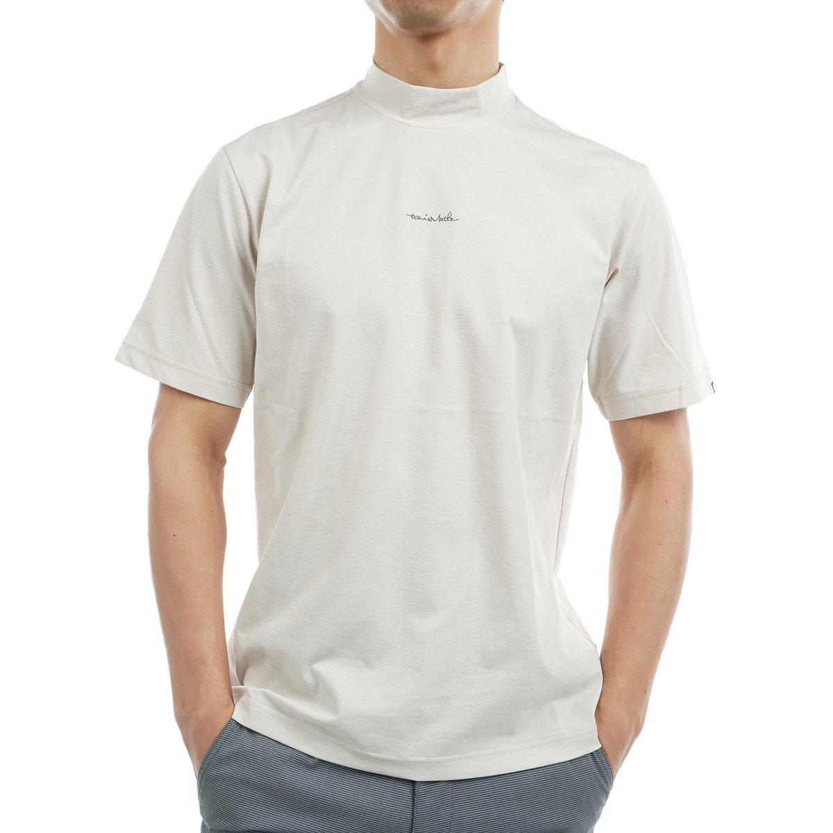 モックネック半袖Tシャツ 2(シャツ)