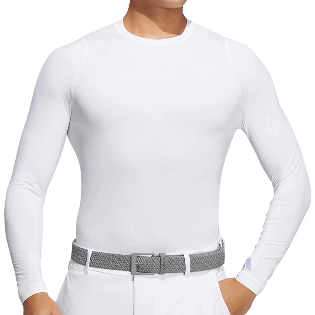 ソリッド ストレッチ クルーネック長袖インナーシャツ(【男性】機能(トップス))|Adidas(アディダス) EAT93の通販 GDOゴルフ ショップ(0000694082) アディダス adidas 返品可 ゴルフ ソリッド 長袖インナークルーネックシャツ レディース ウェア・服 トップス Tシャツ 白 ホワイト HT0026 ロンt Gnot