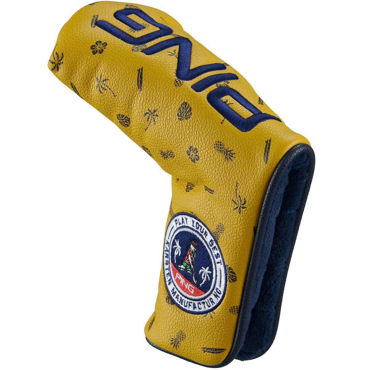 dショッピング |ピン PING MR.PING アロハ パターカバー イエロー