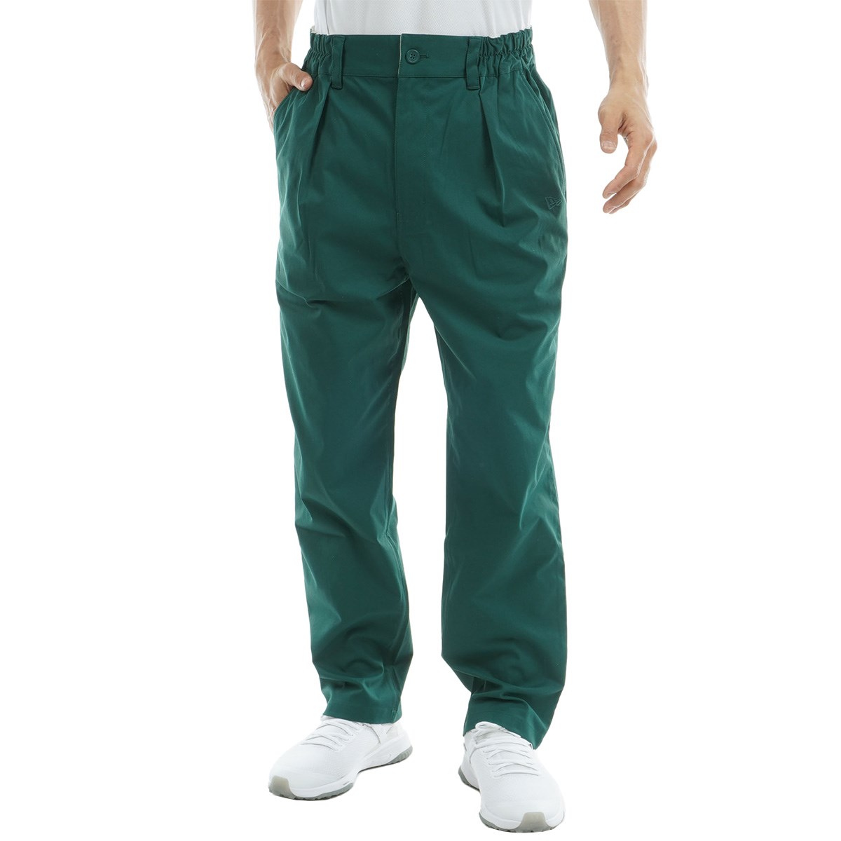 ダークグリーン テーパードワイドパンツ dショッピング |ニューエラ NEW ERA GOLF GF ストレッチ ワイド