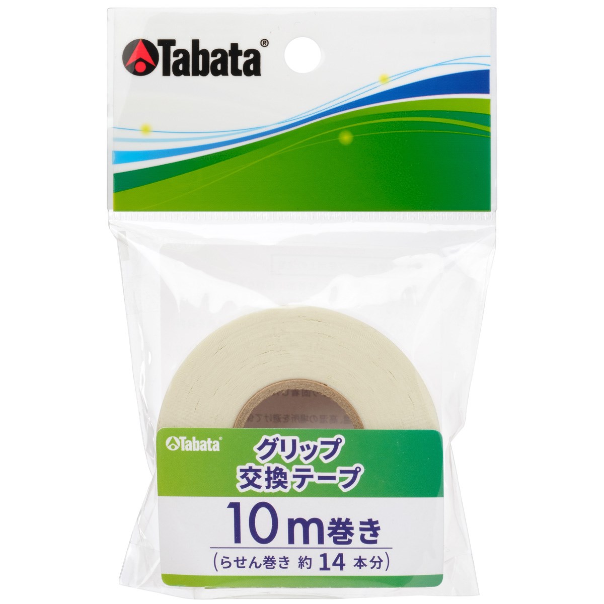 タバタ Tabata グリップ交換テープ10m ホワイト