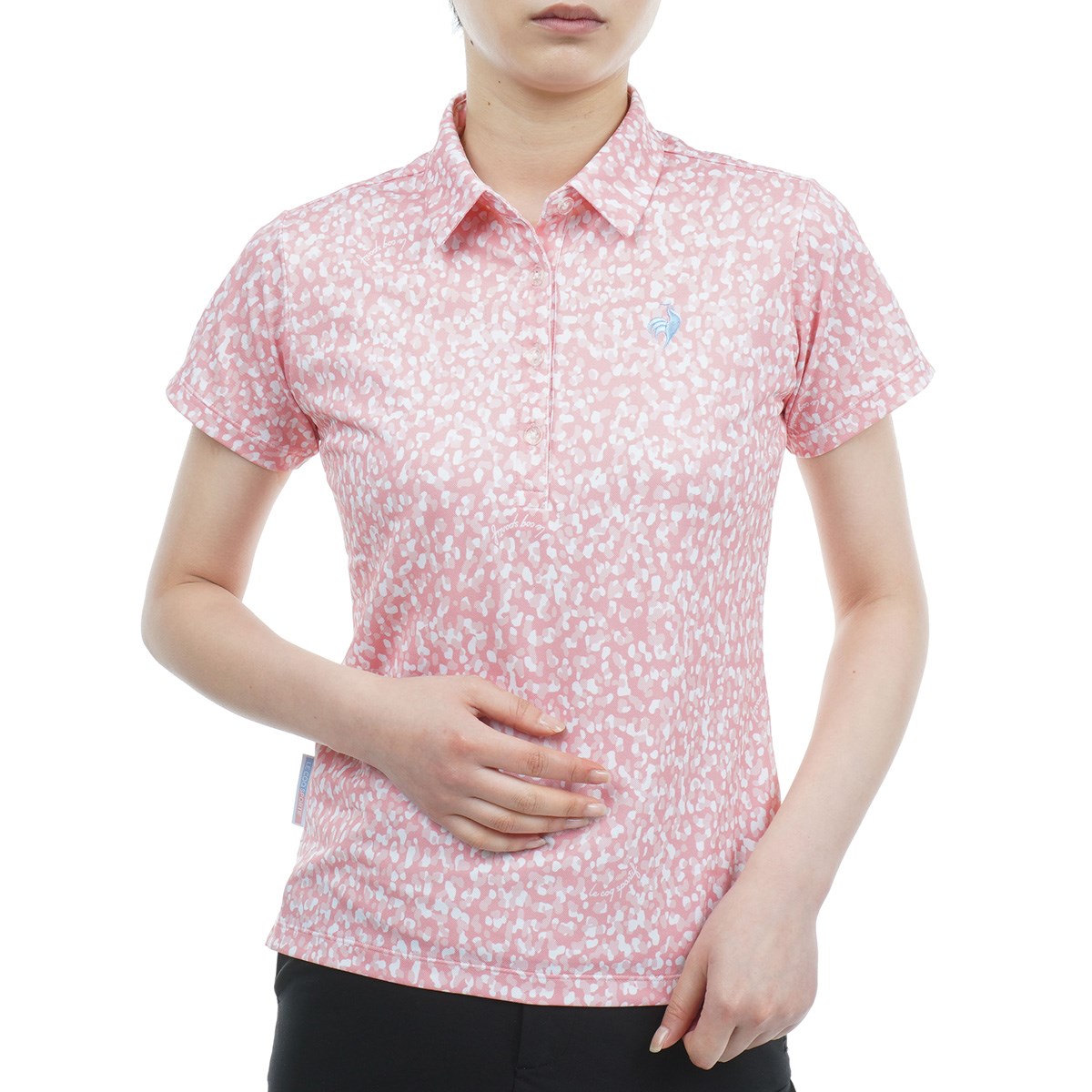 小柄プリント ストレッチ半袖ポロシャツ レディス(半袖シャツ・ポロシャツ)|Le coq sportif GOLF(ルコックゴルフ)  QGWVJA05の通販 GDOゴルフショップ(0000695991)