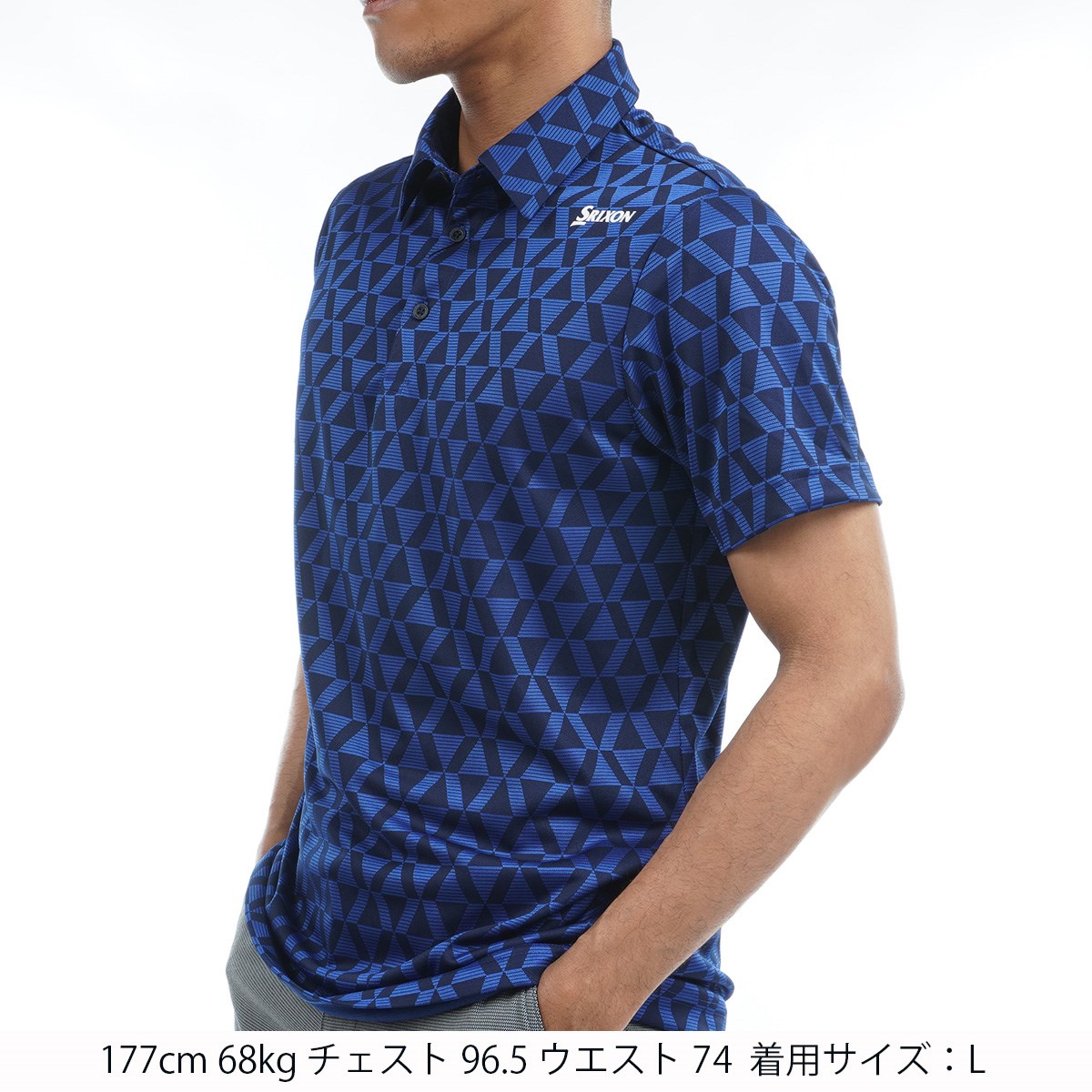 Srixon ポロシャツ ＆ビーニーセット売り バラ売り可 Srixon ポロシャツ ＆ビーニーセット売り バラ売り可 STRIPED