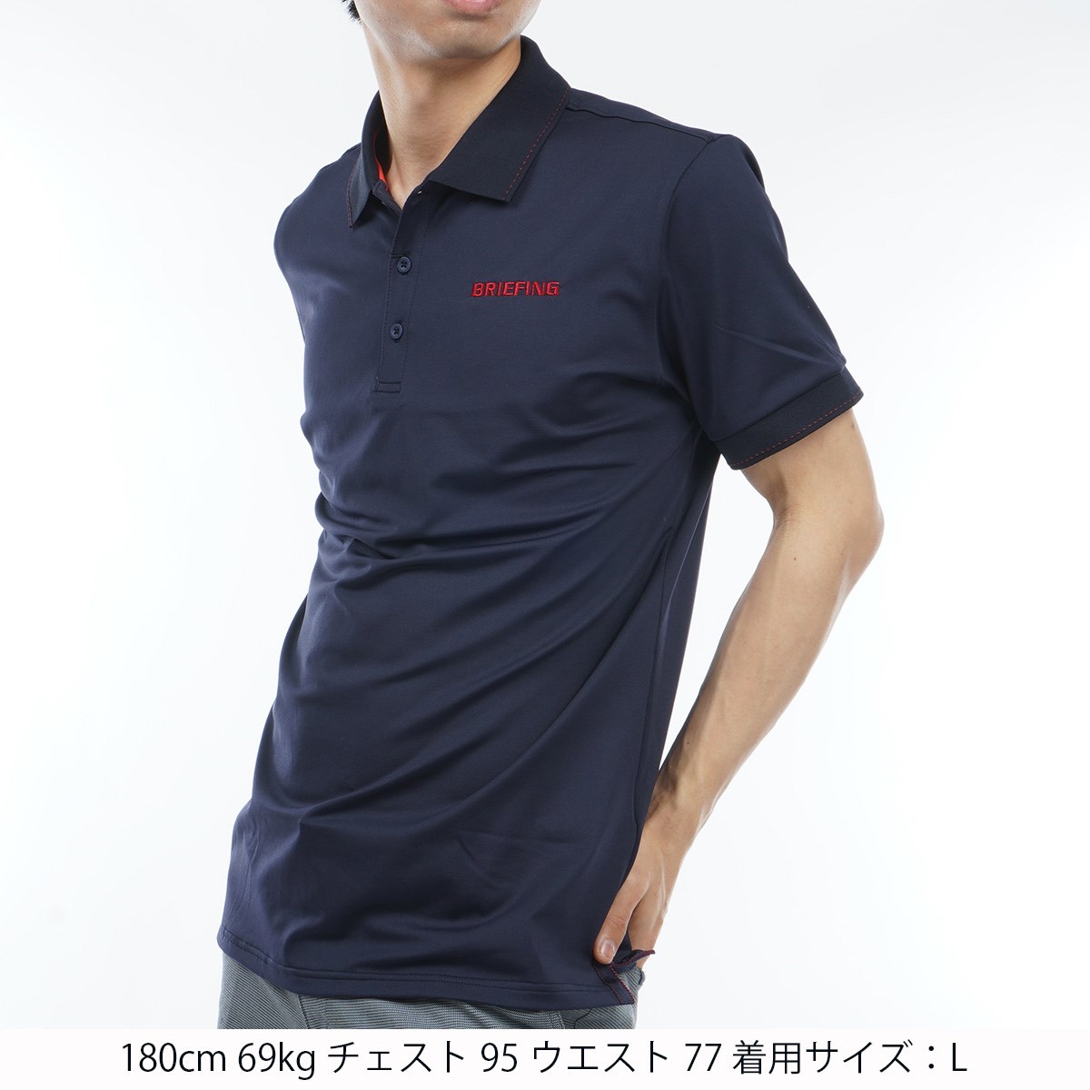 BRIEFING ネイビー ポロシャツ xl UNDER ARMOUR アンダーアーマー ポロシャツ メンズ テック