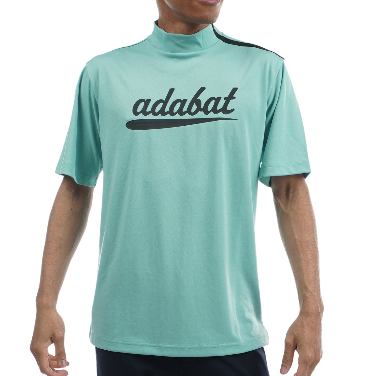 アダバット　adabat 半袖　ポロシャツ　ビックロゴ　ゴルフウェア　Ⅳ