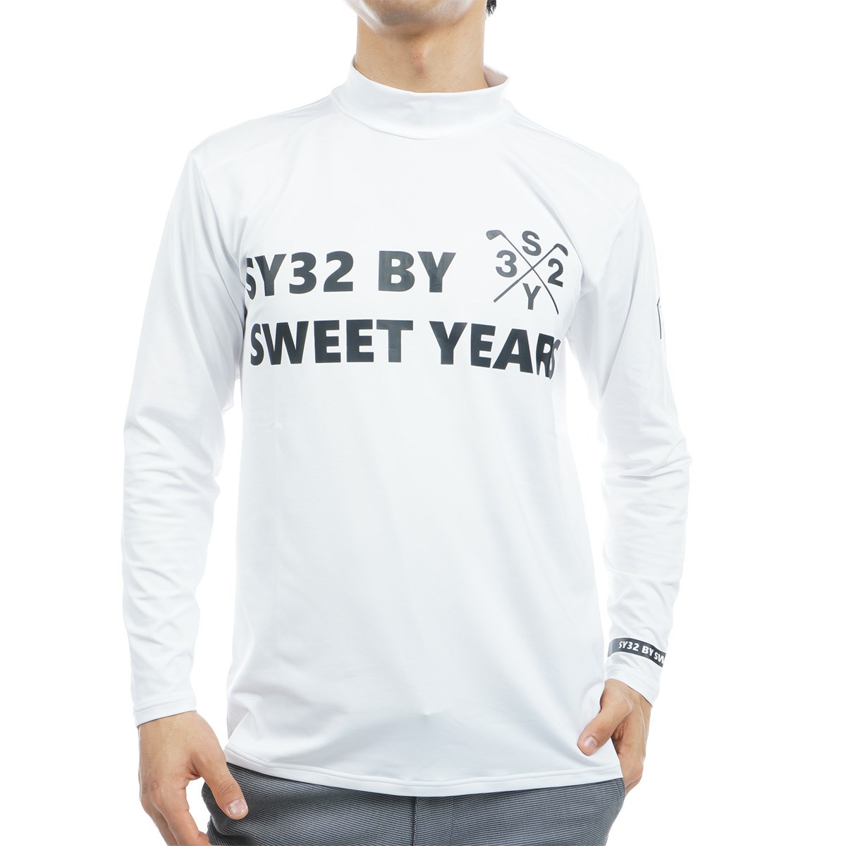 SY32 BY SWEETYEARS ホワイト長袖シャツ dショッピング |エスワイサーティトゥ バイ スウィートイヤーズ SY32