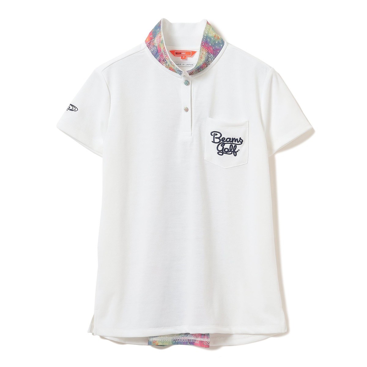 BEAMS GOLF ORANGE LABEL バック 切替 ポロシャツ -