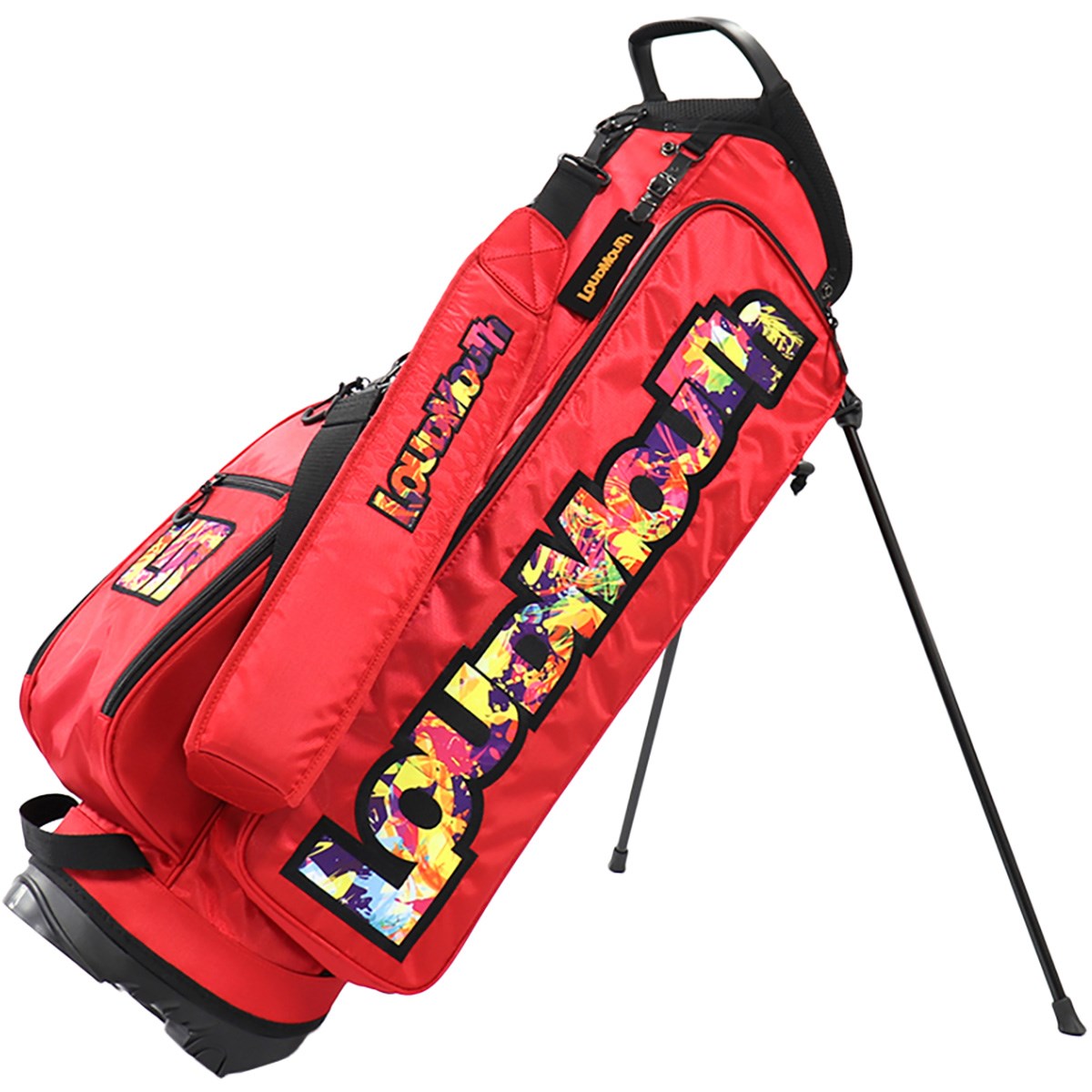 dショッピング |ラウドマウスゴルフ Loud Mouth Golf スタンドキャディバッグ Red 994 | カテゴリ：キャディバッグの販売できる商品  | GDOゴルフショップ (0521005947745)|ドコモの通販サイト