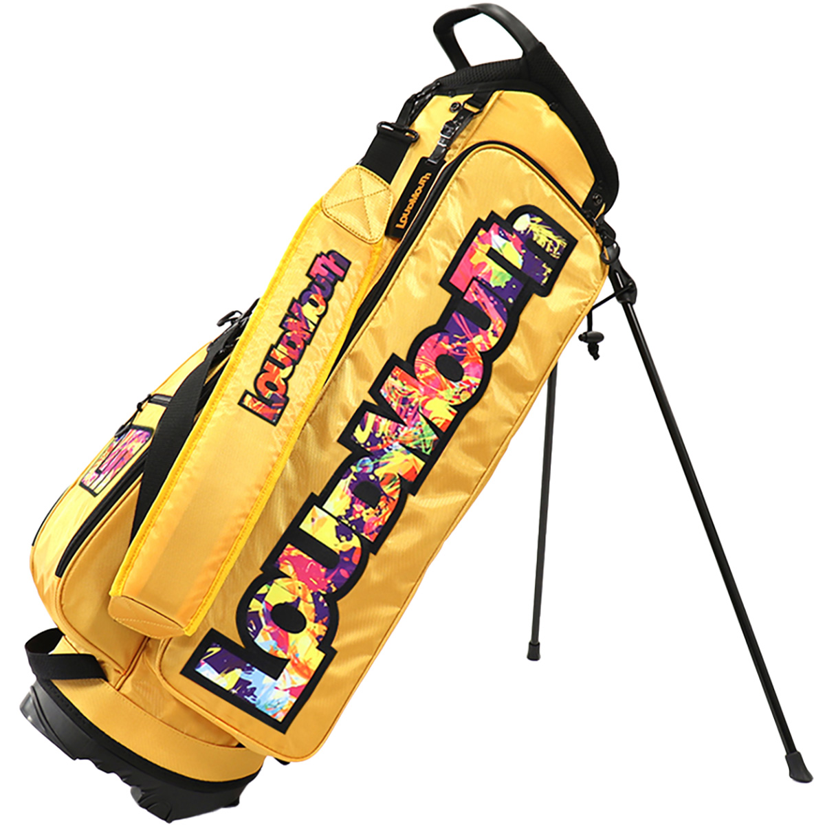 新品 LOUDMOUTH ラウドマウス スタンドキャディバッグ パイソン - バッグ