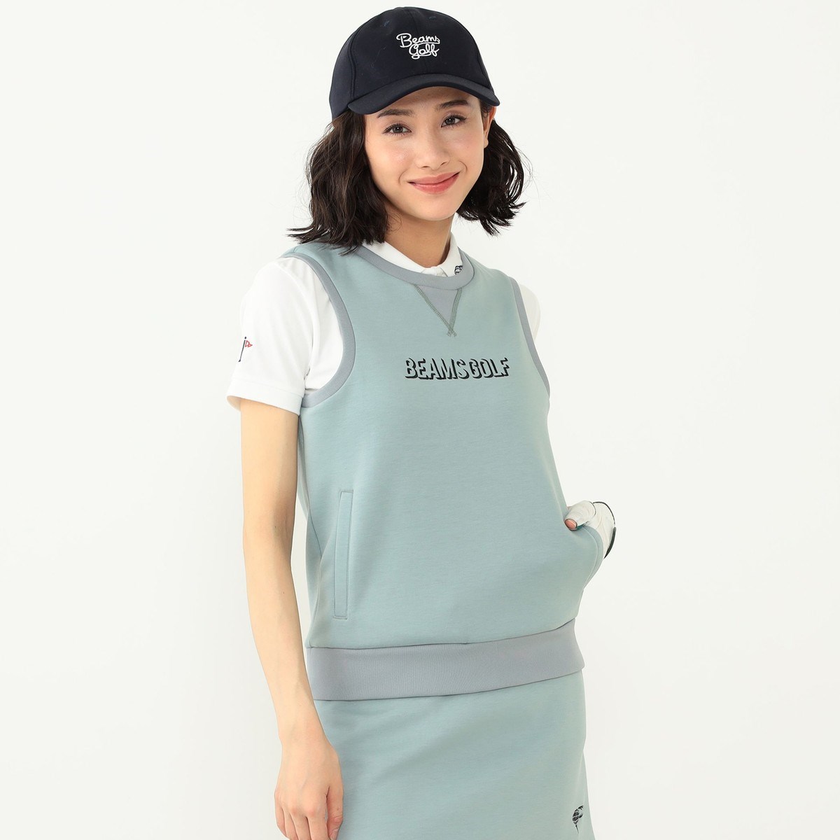 2年保証』 スウェット 〈WOMEN〉BEAMS GOLF ORANGE LABEL タテロゴ