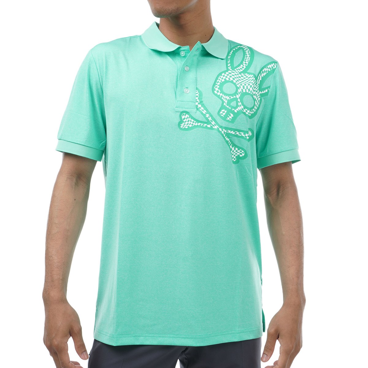 Psycho Bunny グリーン ポロシャツ Sサイズ