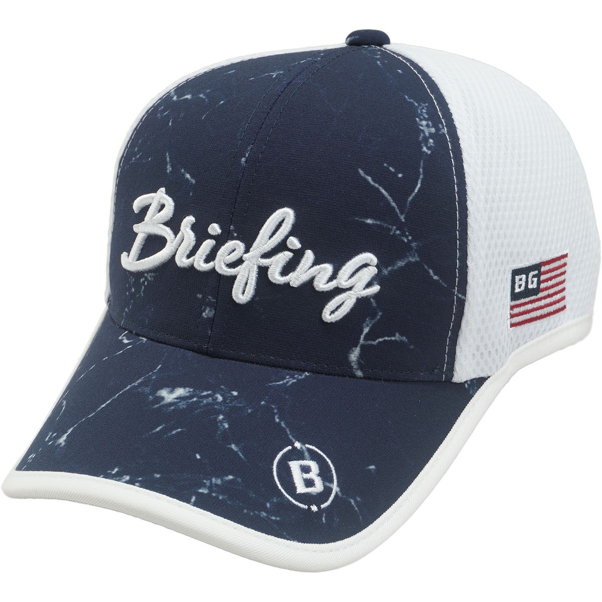 BRIEFING ネイビー キャップ R どぎつい ロゴ 未使用